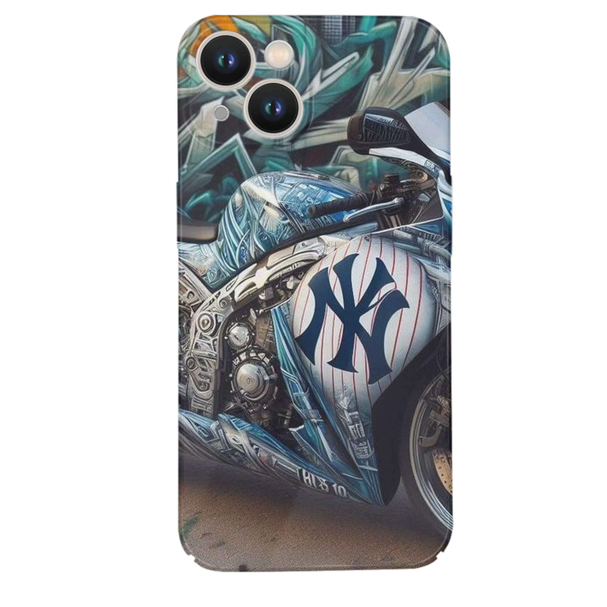 New York Yankees 343 IPhone 14 Series Full-Cover Hard Case – Shockproof With Raised Camera Protection – Precise Cutouts, Wireless Charging Compatible – Durable, Anti-Yellowing, Easy To Clean